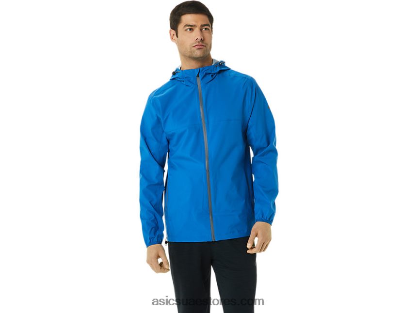 Asics محرك البحيرة سترة مضادة للماء للرجال 2N24DJ1388
