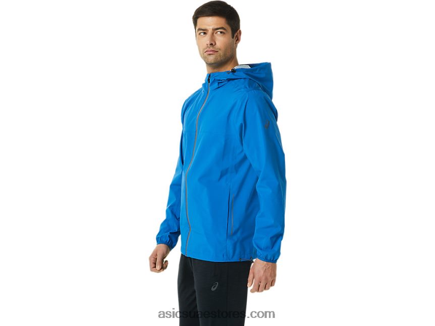 Asics محرك البحيرة سترة مضادة للماء للرجال 2N24DJ1388