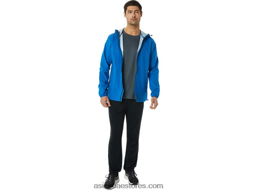 Asics محرك البحيرة سترة مضادة للماء للرجال 2N24DJ1388