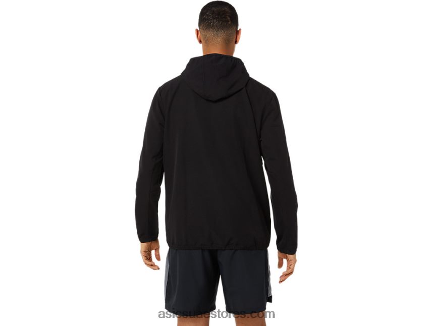 Asics أسود الأداء سترة جاهزة للرجال 2N24DJ1394