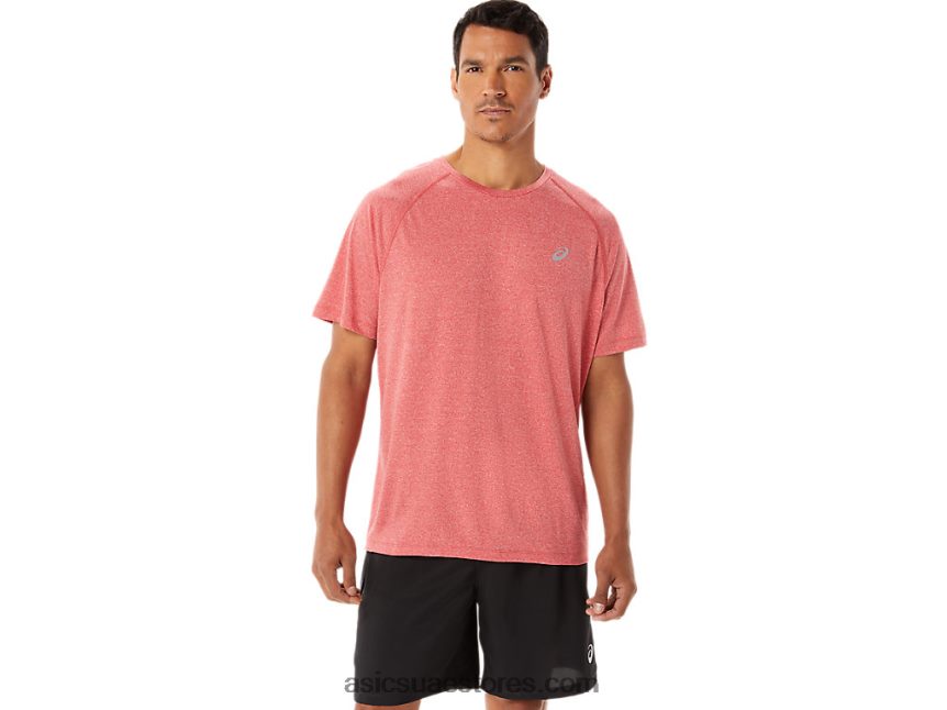Asics هيذر الأحمر الكلاسيكي مجموعة لايت جاهزة للرجال بأكمام قصيرة 2N24DJ1410