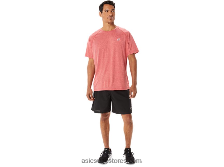 Asics هيذر الأحمر الكلاسيكي مجموعة لايت جاهزة للرجال بأكمام قصيرة 2N24DJ1410