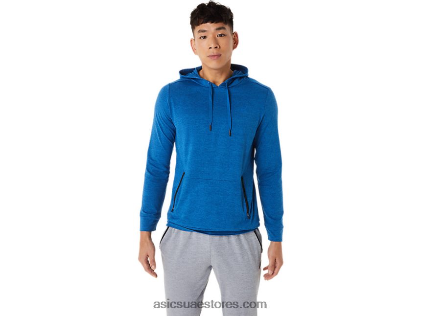 Asics هيذر محرك البحيرة كنزة بغطاء للرأس للرجال 2N24DJ1420