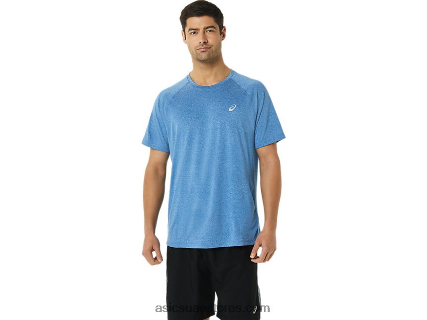 Asics هيذر محرك البحيرة مجموعة لايت جاهزة للرجال بأكمام قصيرة 2N24DJ1426