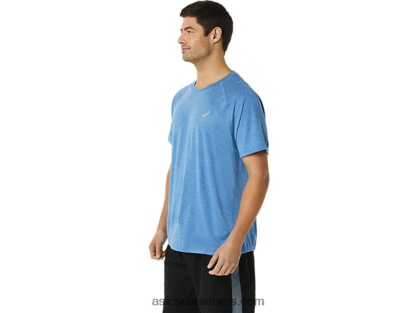 Asics هيذر محرك البحيرة مجموعة لايت جاهزة للرجال بأكمام قصيرة 2N24DJ1426