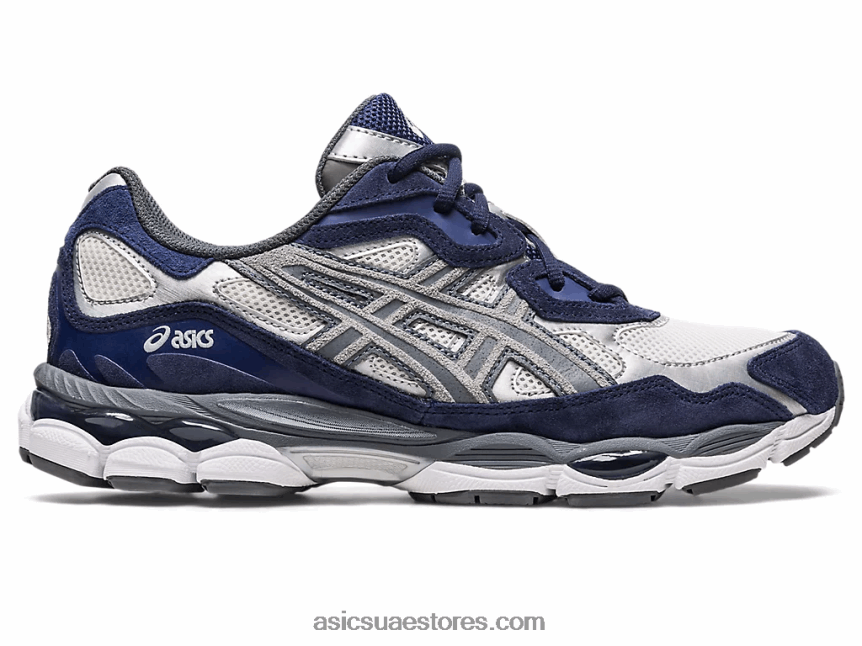 Asics كريم / ستيل رمادي هلام مدينة نيويورك 2N24DJ143