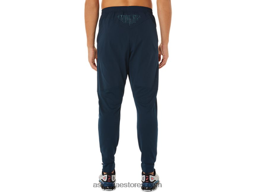 Asics الأزرق الفرنسي السراويل الهجين للرجال 2N24DJ1431