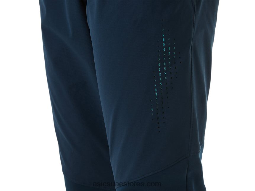 Asics الأزرق الفرنسي السراويل الهجين للرجال 2N24DJ1431