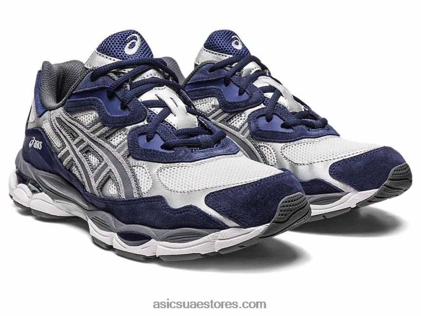 Asics كريم / ستيل رمادي هلام مدينة نيويورك 2N24DJ143