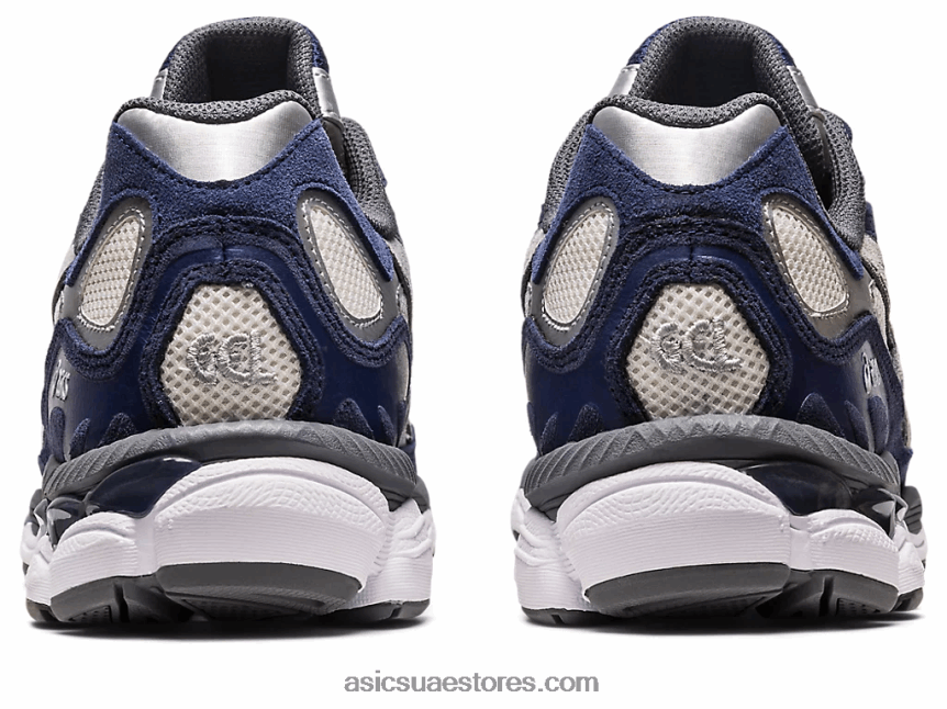 Asics كريم / ستيل رمادي هلام مدينة نيويورك 2N24DJ143