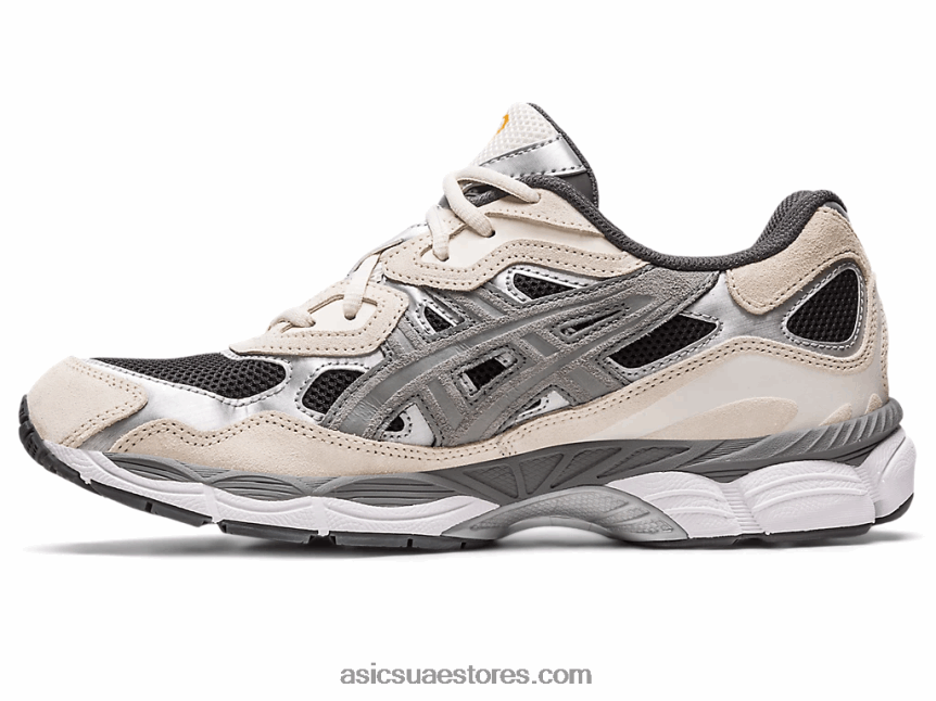 Asics أسود / رمادي طيني هلام مدينة نيويورك 2N24DJ144