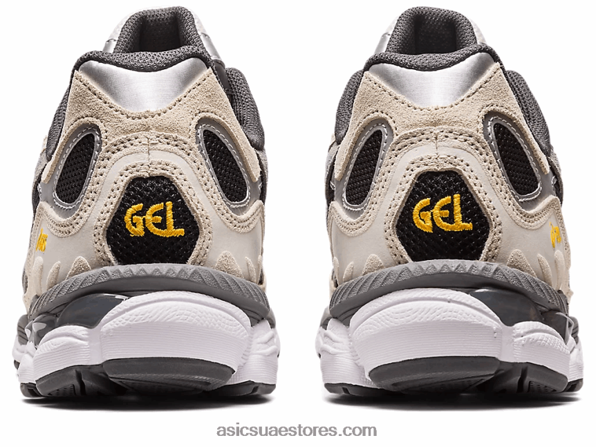 Asics أسود / رمادي طيني هلام مدينة نيويورك 2N24DJ144