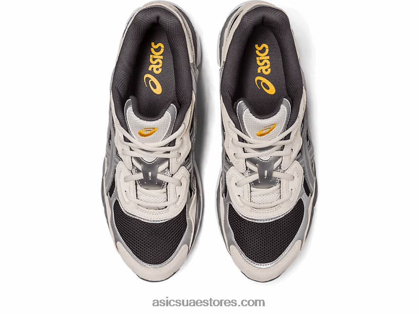 Asics أسود / رمادي طيني هلام مدينة نيويورك 2N24DJ144