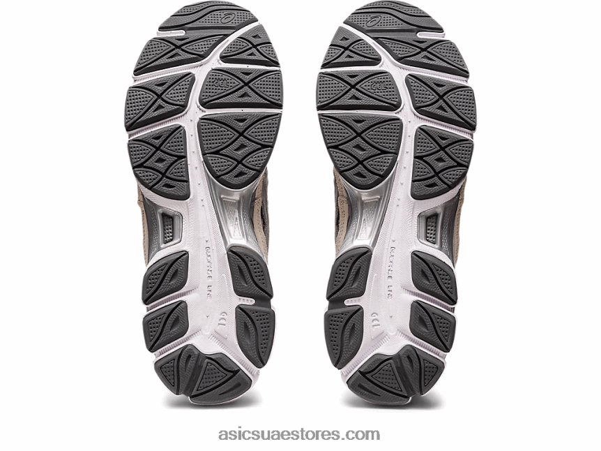 Asics أسود / رمادي طيني هلام مدينة نيويورك 2N24DJ144