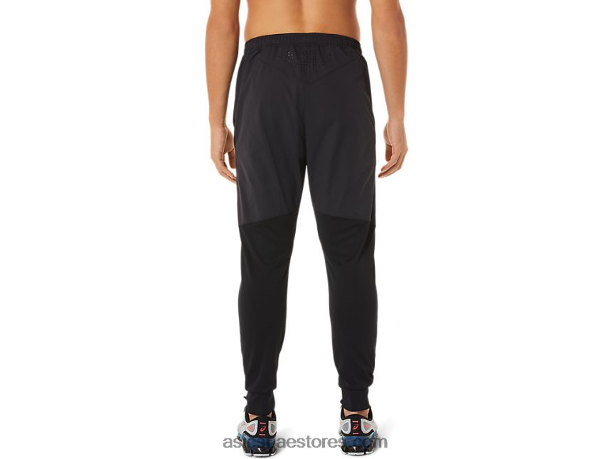 Asics أسود الأداء السراويل الهجين للرجال 2N24DJ1451