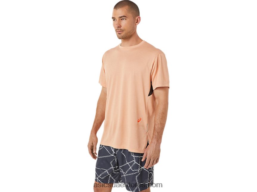 Asics هيذر الصيف الكثبان توب رجالي بأكمام قصيرة وطبعة جل كول 2N24DJ1452