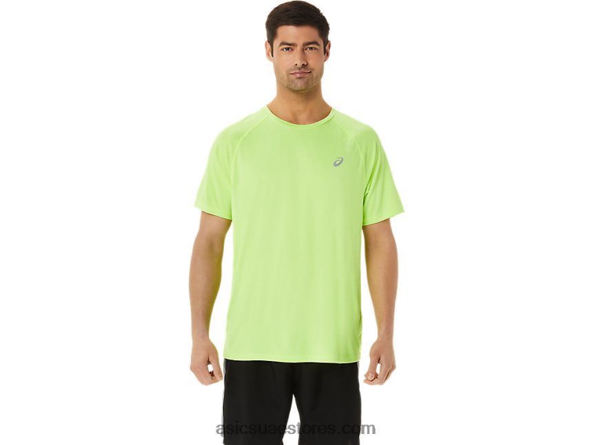 Asics هيذر الخضراء الخطرة مجموعة لايت جاهزة للرجال بأكمام قصيرة 2N24DJ1453