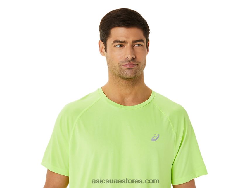 Asics هيذر الخضراء الخطرة مجموعة لايت جاهزة للرجال بأكمام قصيرة 2N24DJ1453