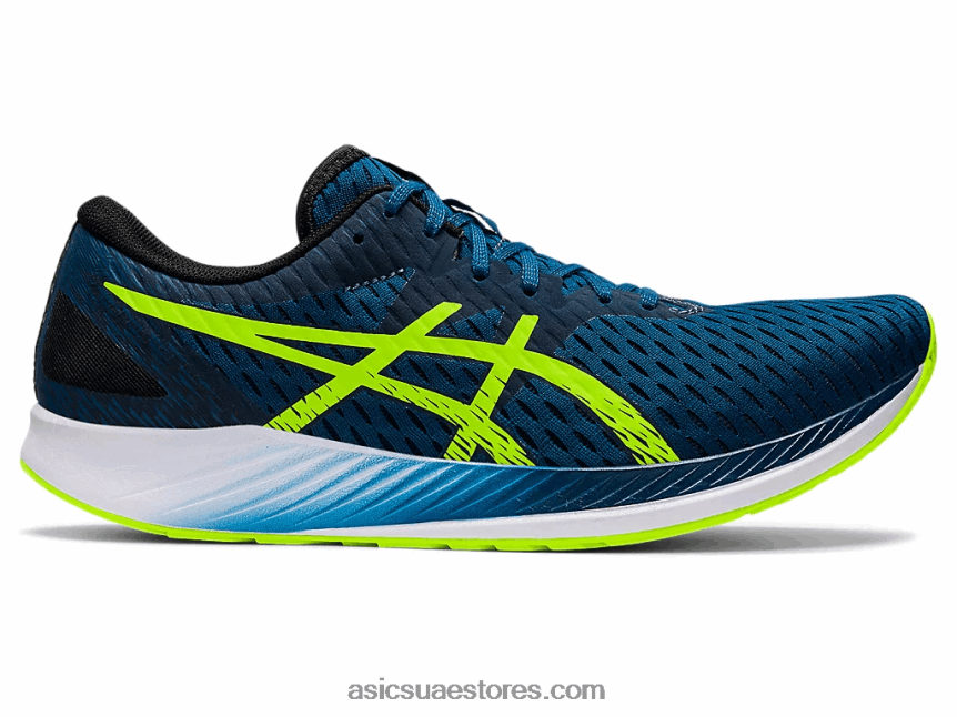 Asics أزرق ماكو / أخضر خطر السرعة الزائدة 2N24DJ1455