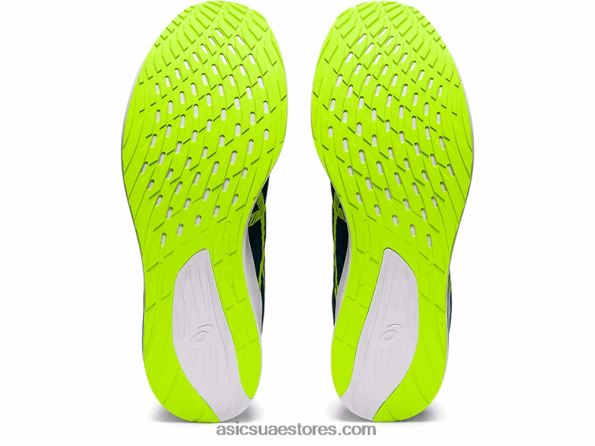 Asics أزرق ماكو / أخضر خطر السرعة الزائدة 2N24DJ1455