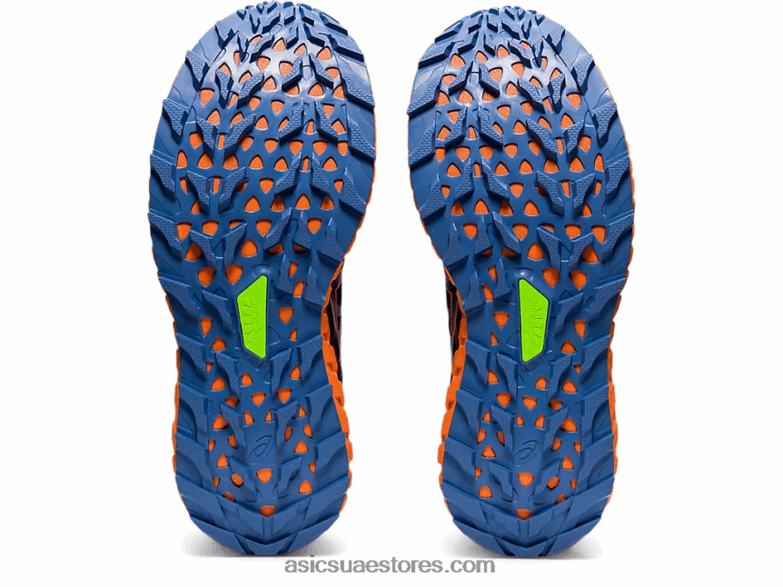 Asics أسود / برتقالي صادم ترابوكو ماكس 2N24DJ1485