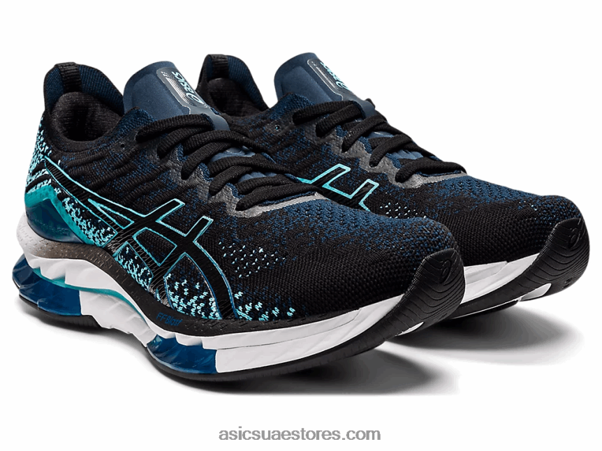Asics النعناع الأسود / الجليد انفجار جل كينسي 2N24DJ1510