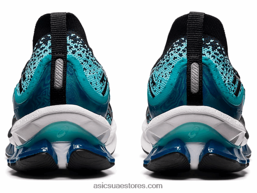 Asics النعناع الأسود / الجليد انفجار جل كينسي 2N24DJ1510