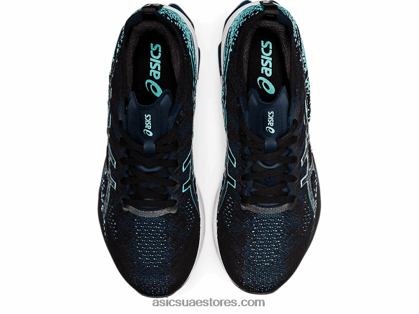 Asics النعناع الأسود / الجليد انفجار جل كينسي 2N24DJ1510