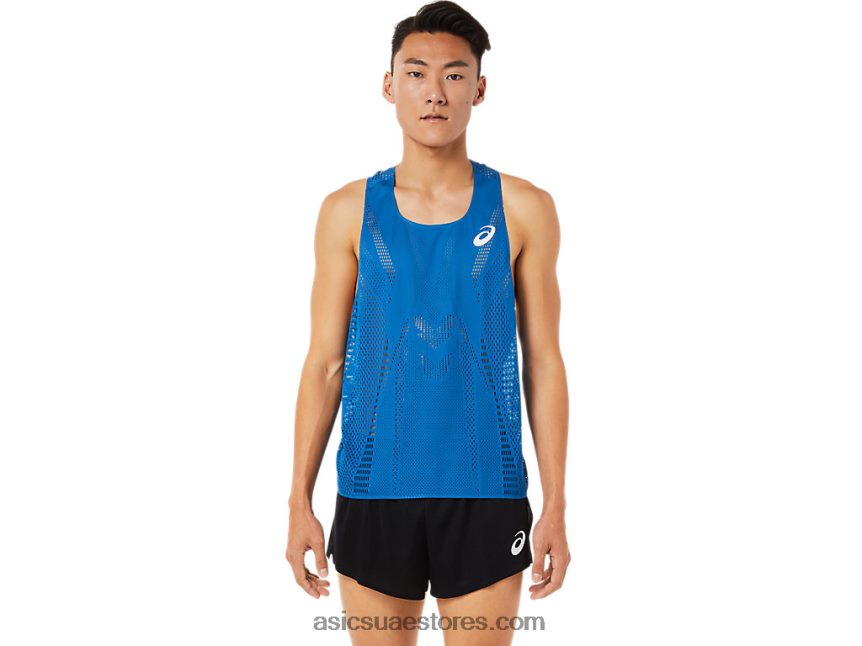 Asics محرك البحيرة القميص أكتيبريز للرجال 2N24DJ1517