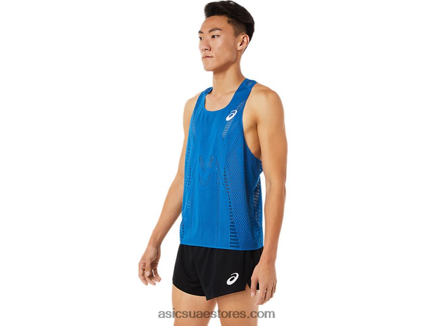 Asics محرك البحيرة القميص أكتيبريز للرجال 2N24DJ1517