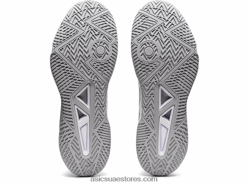 Asics أبيض / فضي نقي تكتيك هلام 2N24DJ1561