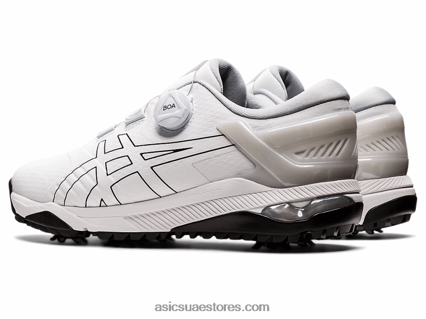 Asics أبيض أسود جل ثنائي بوا 2N24DJ1571