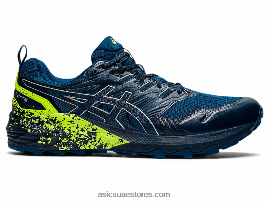 Asics أزرق ماكو / فضي نقي جل ترابوكو تيرا 2N24DJ1586