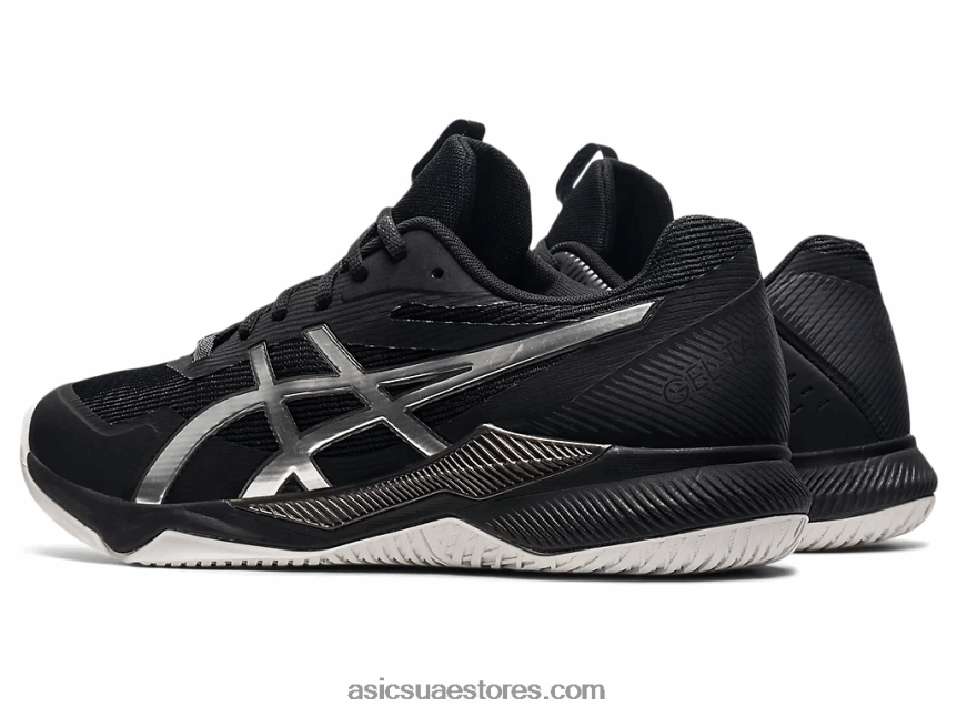 Asics أسود / فضي نقي تكتيك هلام 2N24DJ1593