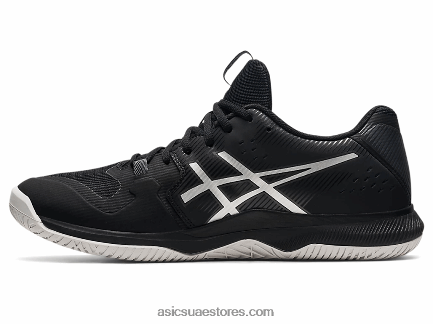 Asics أسود / فضي نقي تكتيك هلام 2N24DJ1593