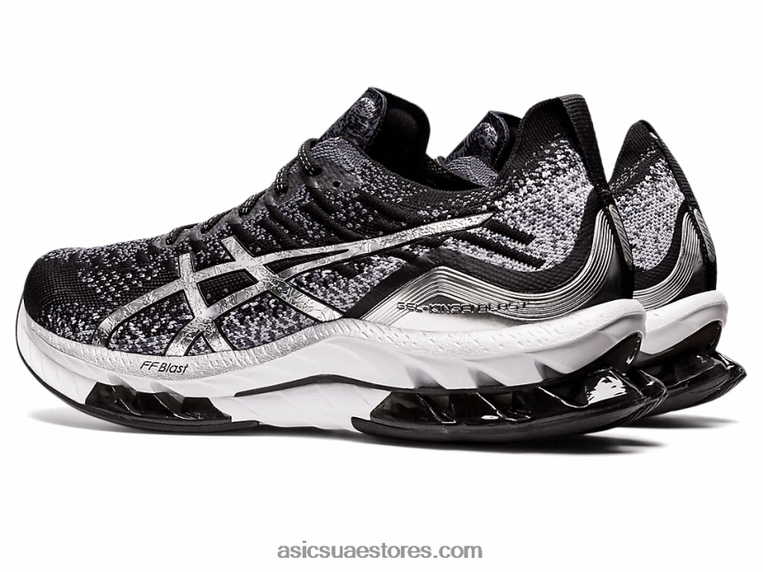 Asics رمادي الناقل / الفضة النقية جل كينسي بلاست بلاتينيوم 2N24DJ1594