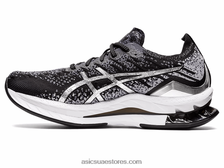 Asics رمادي الناقل / الفضة النقية جل كينسي بلاست بلاتينيوم 2N24DJ1594