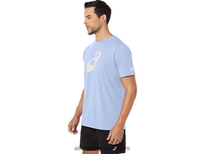 Asics سماء ناعمة فرشاة الرسم قصيرة الأكمام المحملة 2N24DJ161