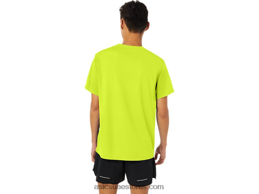 Asics السلامة الصفراء لا ماراثون للرجال بأكمام قصيرة 2N24DJ1625