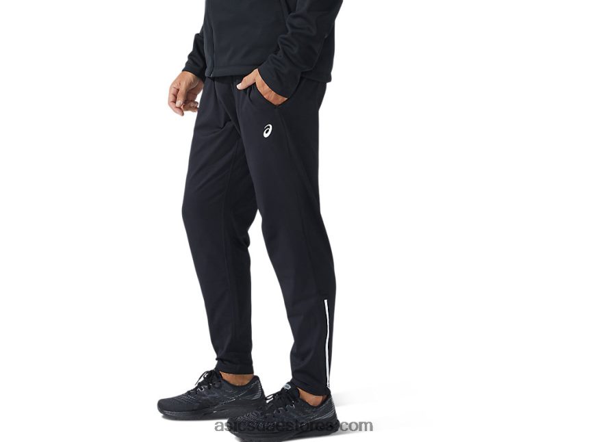 Asics أسود الأداء بنطلون ثيرموبوليس للرجال 2N24DJ1627