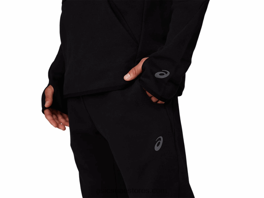 Asics أسود الأداء بانت الحرارية للرجال 2N24DJ1635