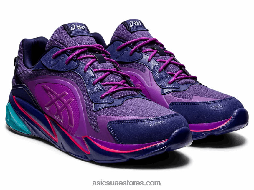 Asics أزرق نيلي / أزرق بنفسجي جل ميقروم 2N24DJ1652