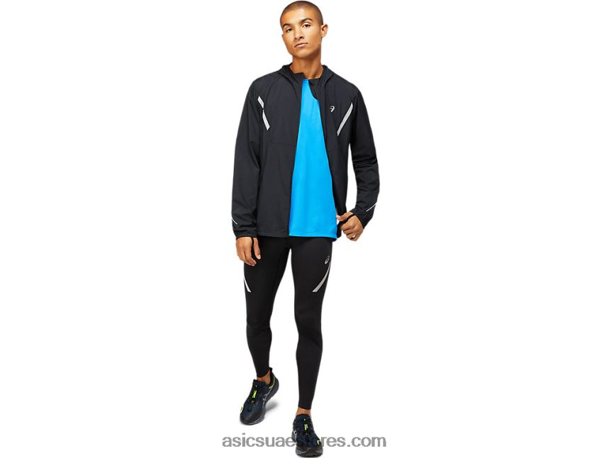 Asics أسود الأداء عرض خفيف للرجال ضيق 2N24DJ1668