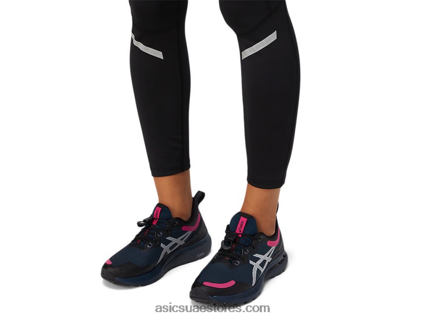 Asics أسود الأداء عرض المرأة الخفيف ضيق 2N24DJ1669