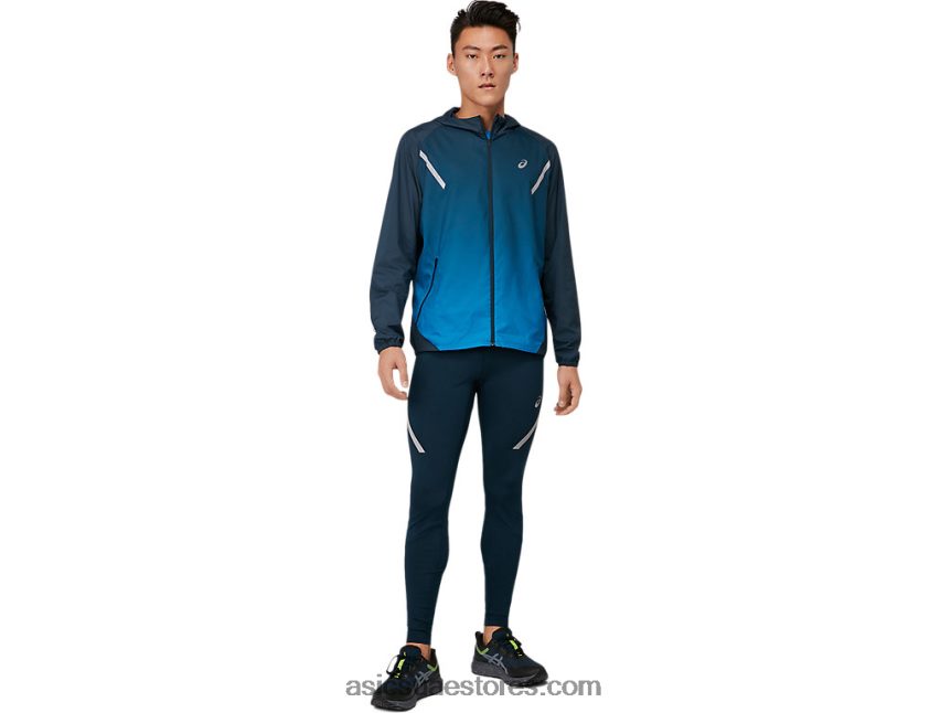 Asics الأزرق الفرنسي عرض خفيف للرجال ضيق 2N24DJ1677