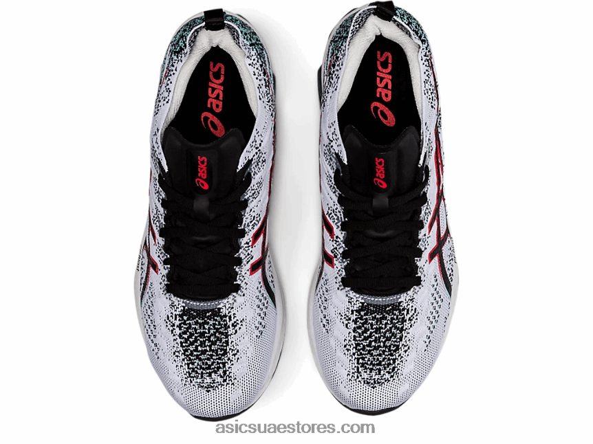 Asics أبيض أسود انفجار جل كينسي 2N24DJ1681