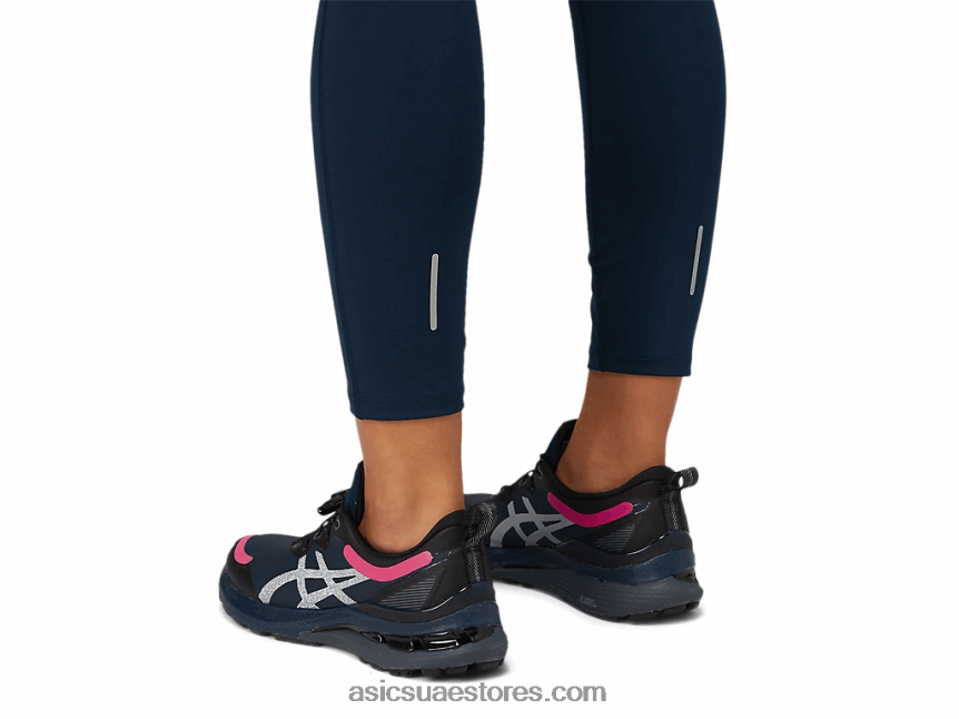 Asics الأزرق الفرنسي عرض المرأة الخفيف ضيق 2N24DJ1699