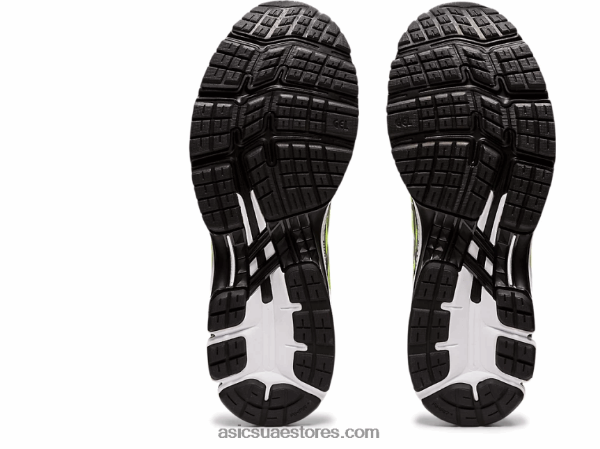Asics أمان أصفر / أبيض هلام الجاديت 2N24DJ1730