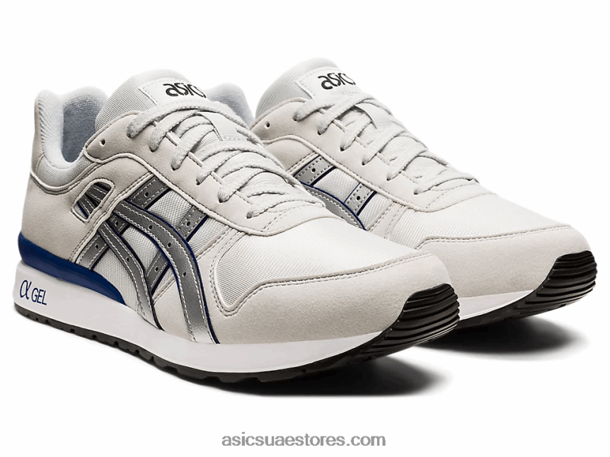 Asics الرمادي الجليدي / الأزرق جي تي الثاني 2N24DJ1748