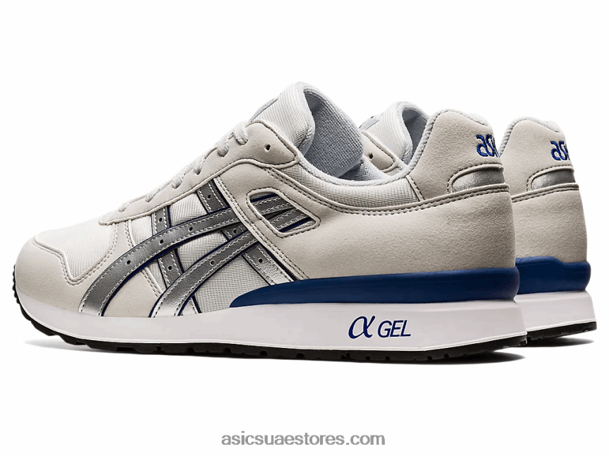 Asics الرمادي الجليدي / الأزرق جي تي الثاني 2N24DJ1748